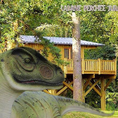 Cabane Perchee Jurassic Piscine, Spa Et Hammam Proche Des Gorges De L'Aveyron Lavaurette Buitenkant foto