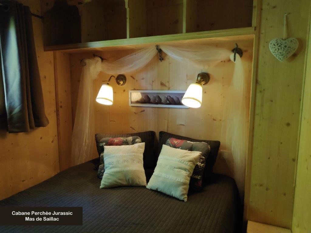 Cabane Perchee Jurassic Piscine, Spa Et Hammam Proche Des Gorges De L'Aveyron Lavaurette Buitenkant foto